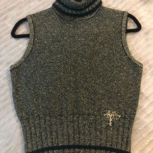 St. John Turtle Neck Vest